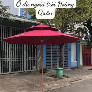 Dù chính tâm 3m - 2 tầng - Ô Dù Hoàng Quân - Công Ty TNHH Cơ Khí Tổng Hợp Và Thương Mại Hoàng Quân